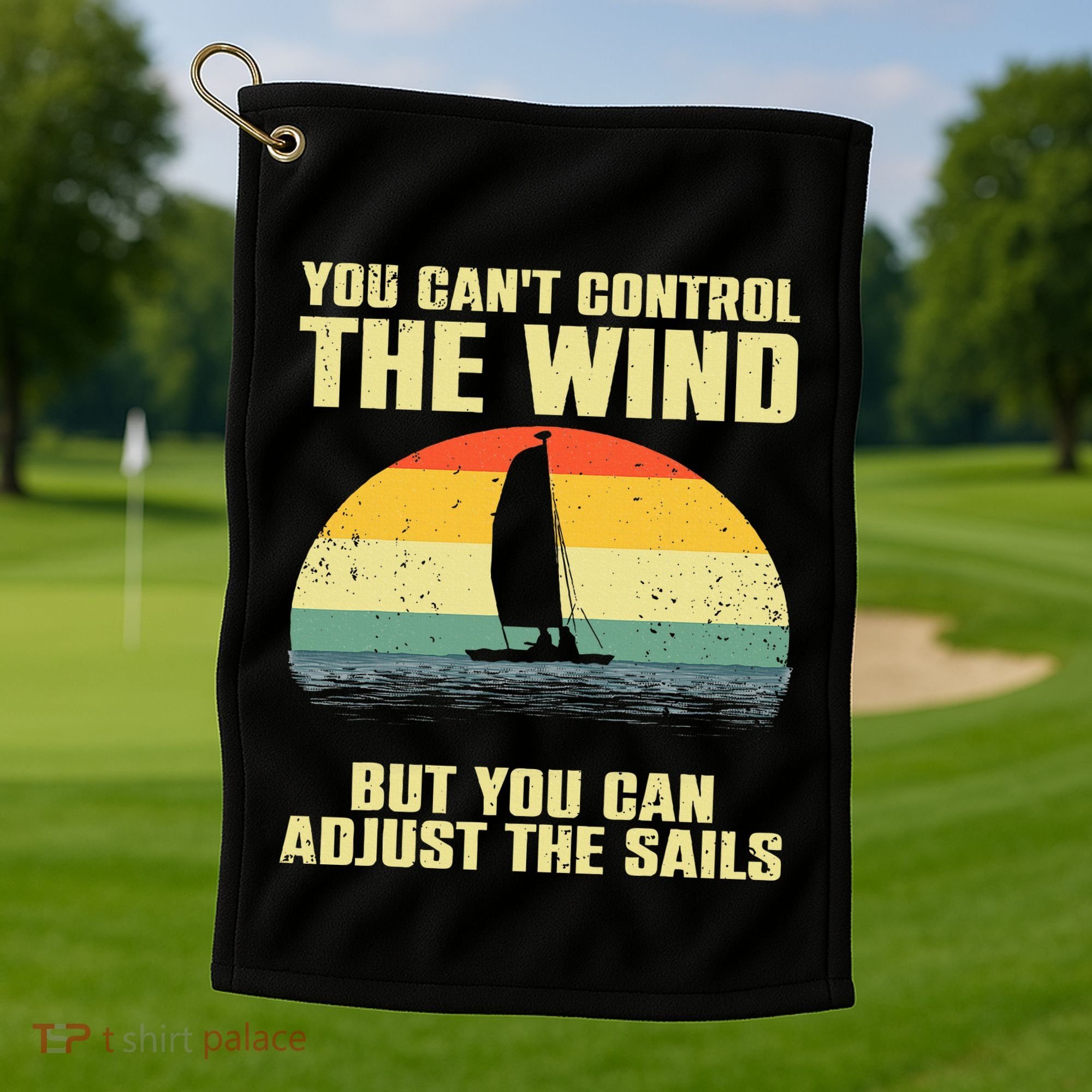 Cool Sailing Sailboat Boating Sail Boat Owners Golf Towel