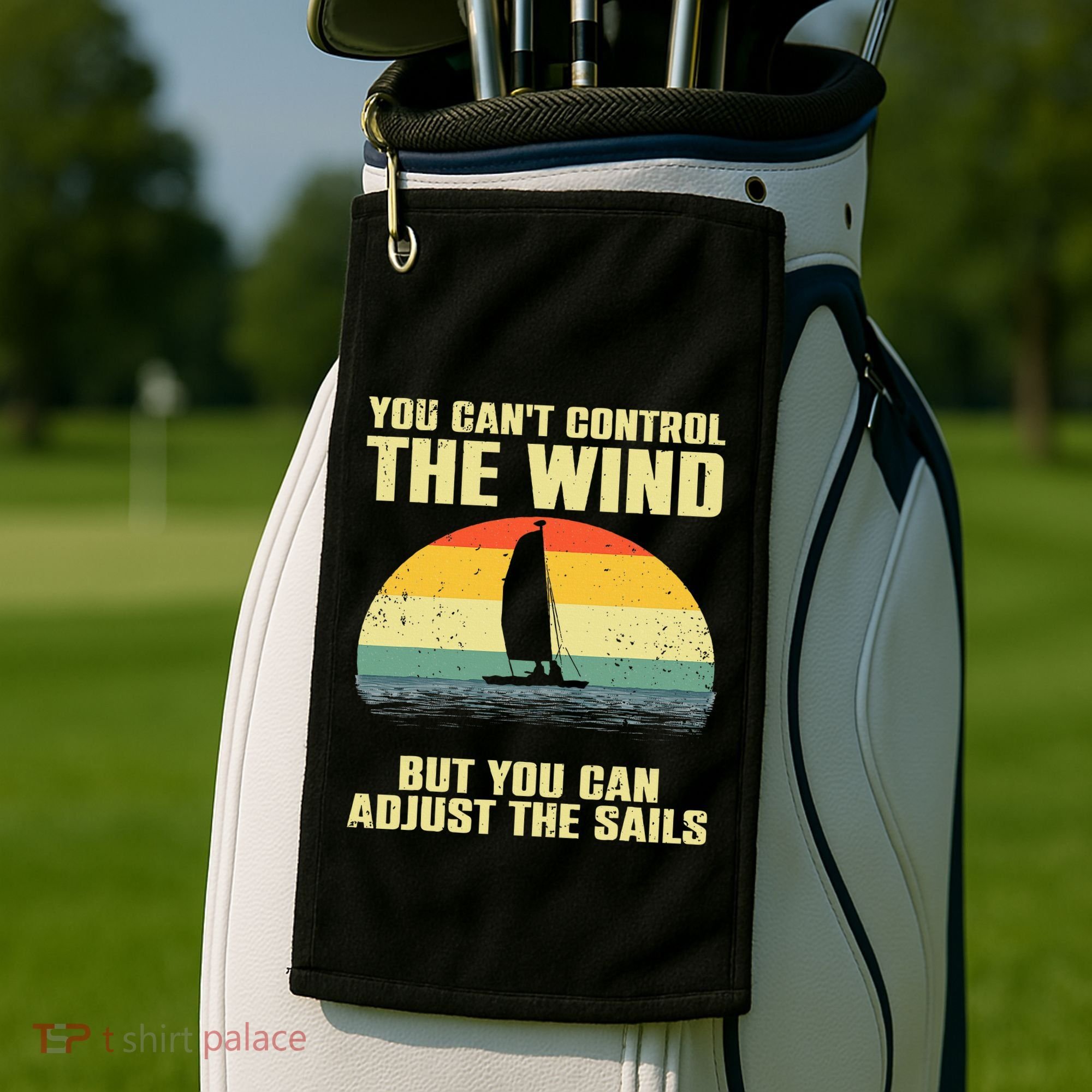 Cool Sailing Sailboat Boating Sail Boat Owners Golf Towel