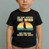 Cool Sailing Sailboat Boating Sail Boat Owners Toddler T-Shirt thumb 2