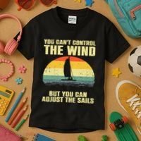 Cool Sailing Sailboat Boating Sail Boat Owners Kids T-Shirt thumb 3