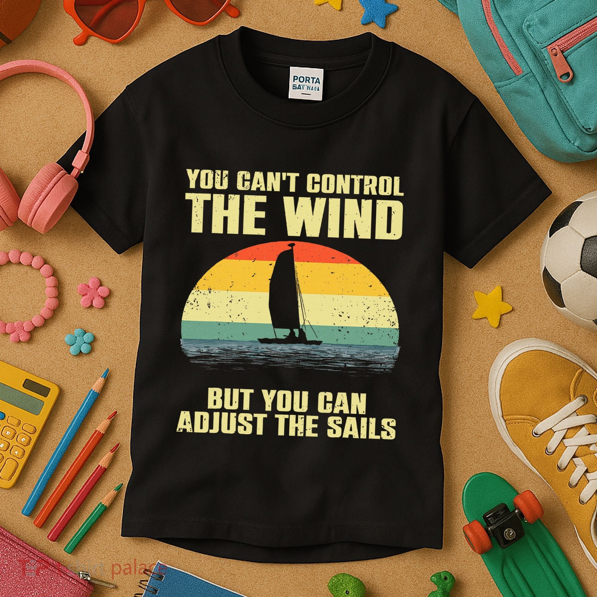 Cool Sailing Sailboat Boating Sail Boat Owners Kids T-Shirt
