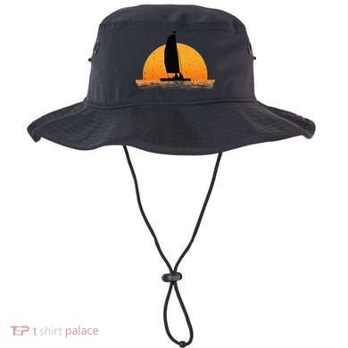 Cool Sailing Sail Boat Owner Sailboat Boating Bucket Hat