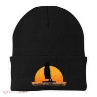 Cool Sailing Sail Boat Owner Sailboat Boating Beanie thumb 0