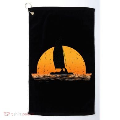 Cool Sailing Sail Boat Owner Sailboat Boating Golf Towel