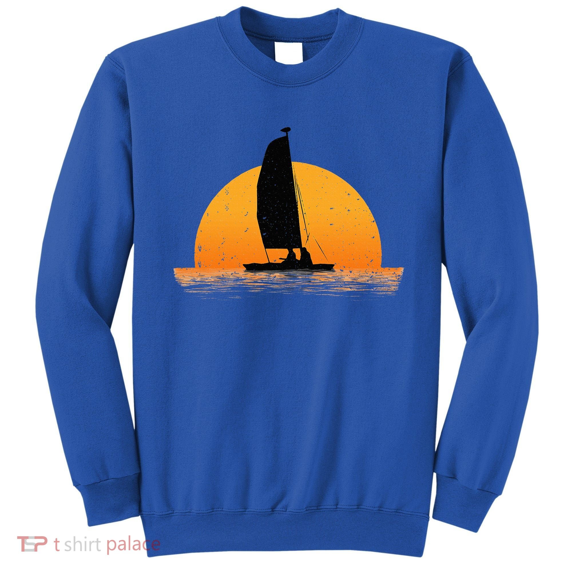 Cool Sailing Sail Boat Owner Sailboat Boating Sweatshirt