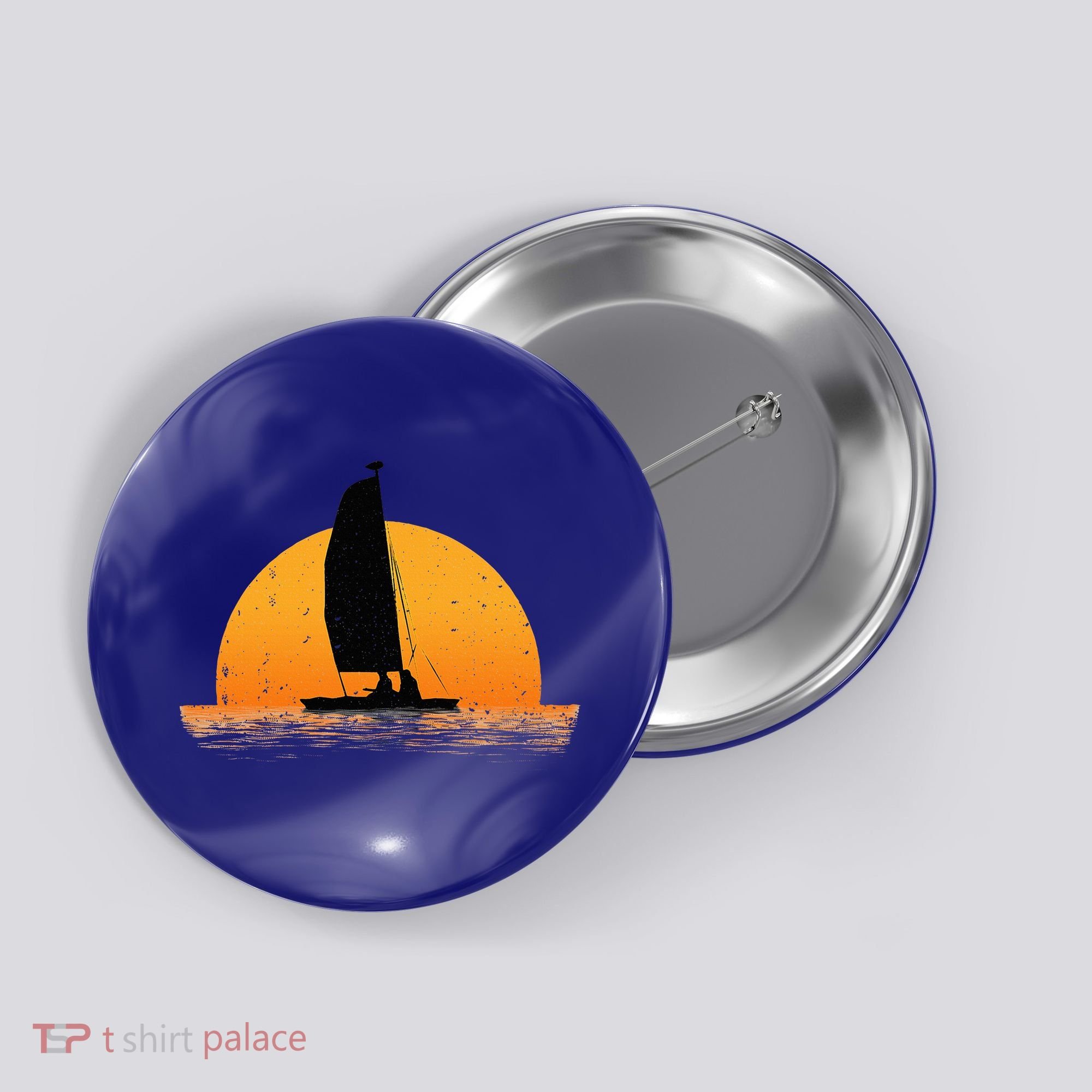 Cool Sailing Sail Boat Owner Sailboat Boating Button