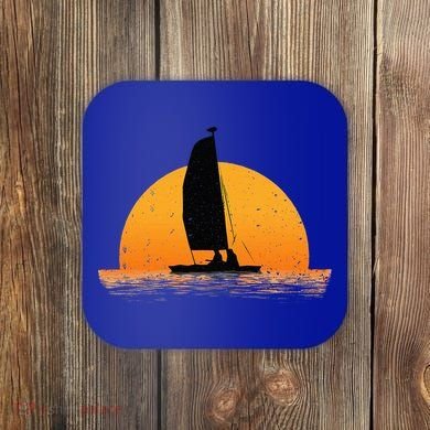 Cool Sailing Sail Boat Owner Sailboat Boating Coaster
