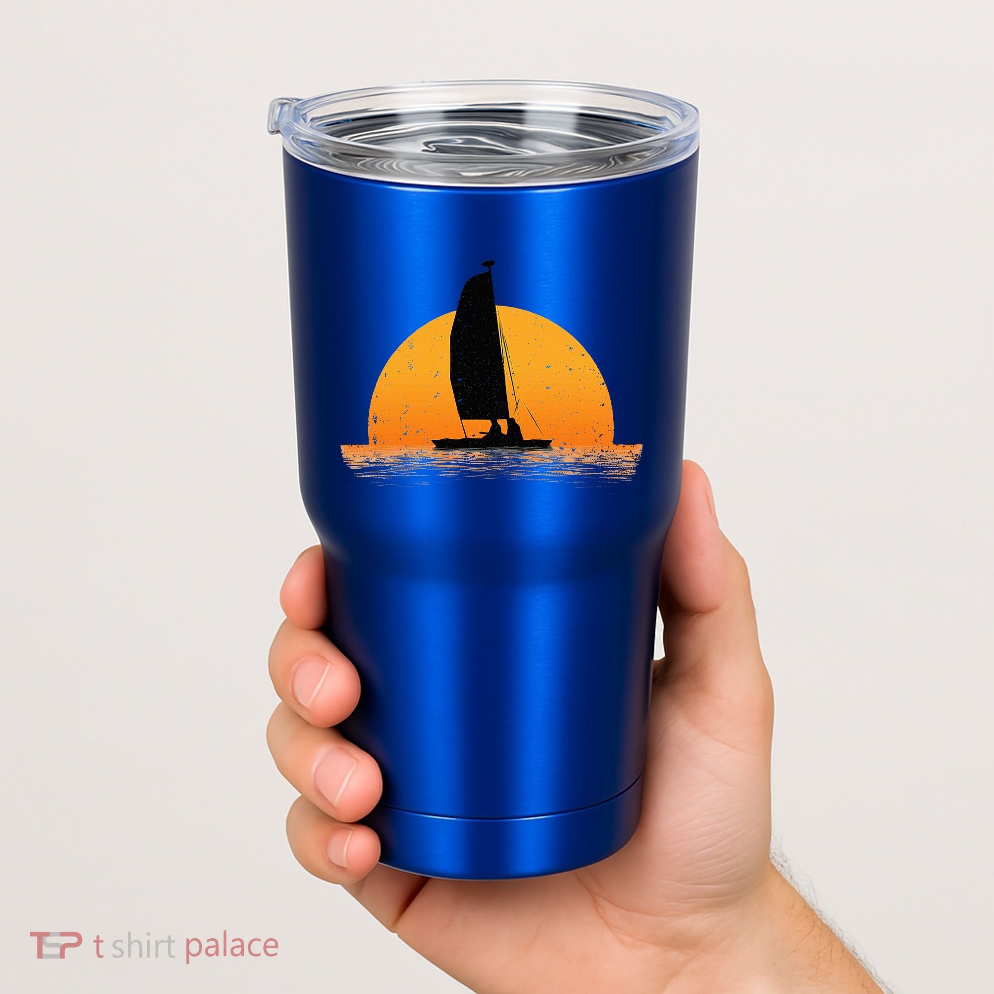 Cool Sailing Sail Boat Owner Sailboat Boating Tumbler