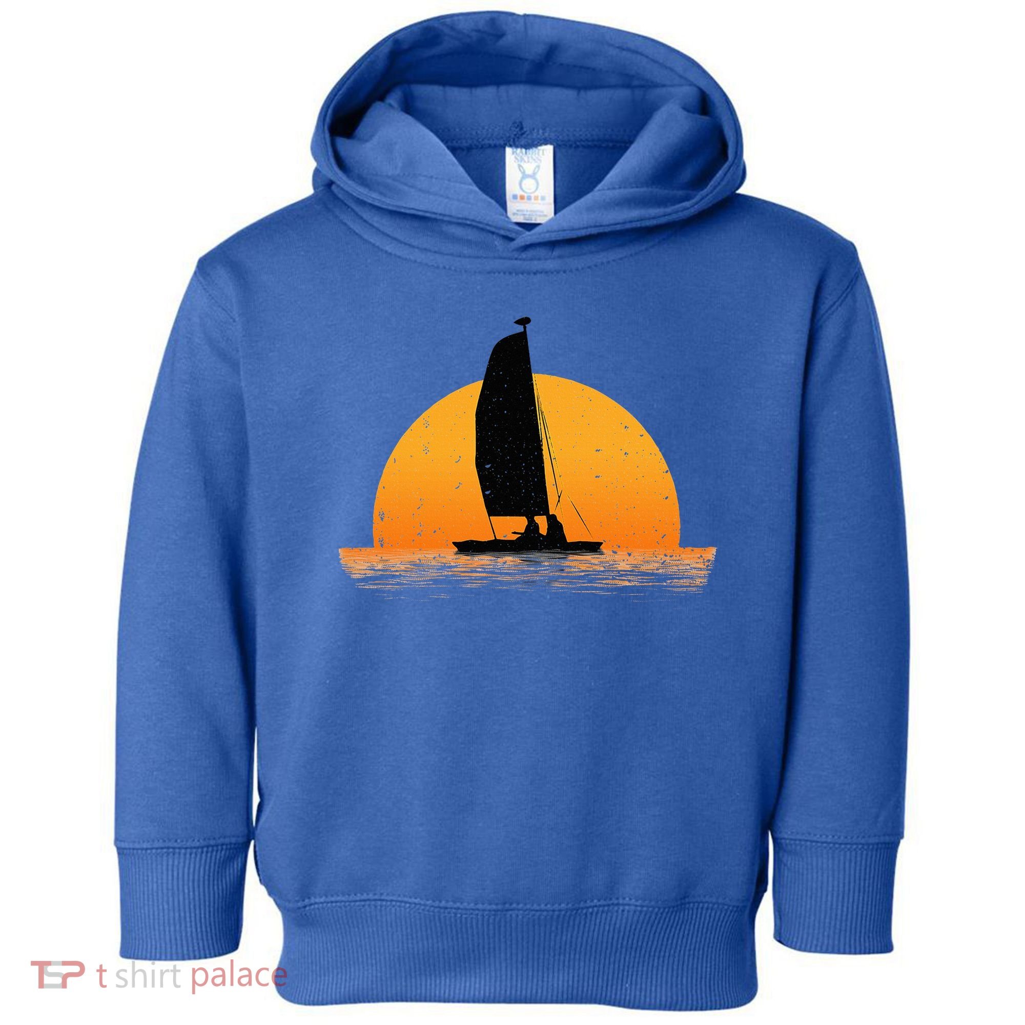 Cool Sailing Sail Boat Owner Sailboat Boating Toddler Hoodie