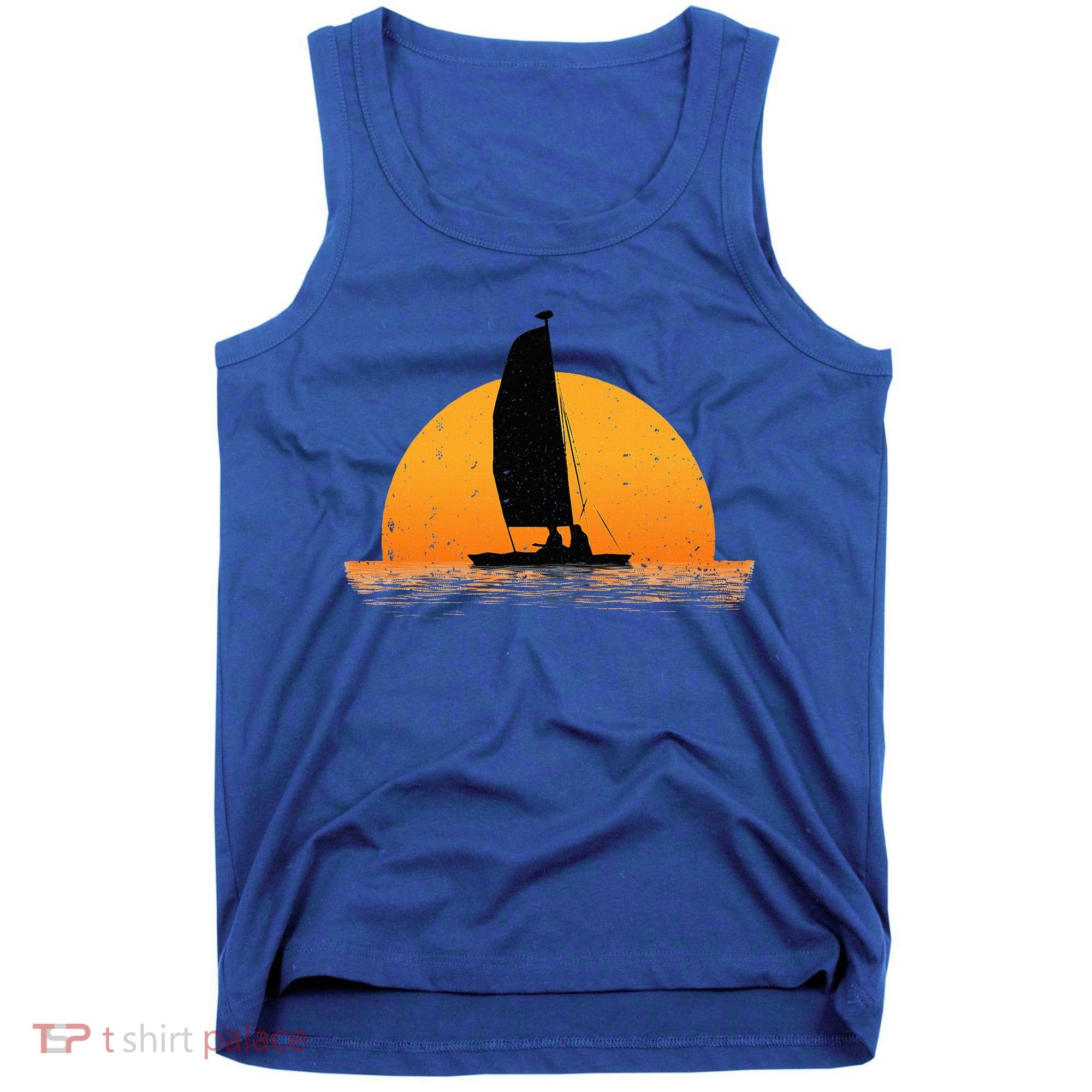 Cool Sailing Sail Boat Owner Sailboat Boating Tank Top