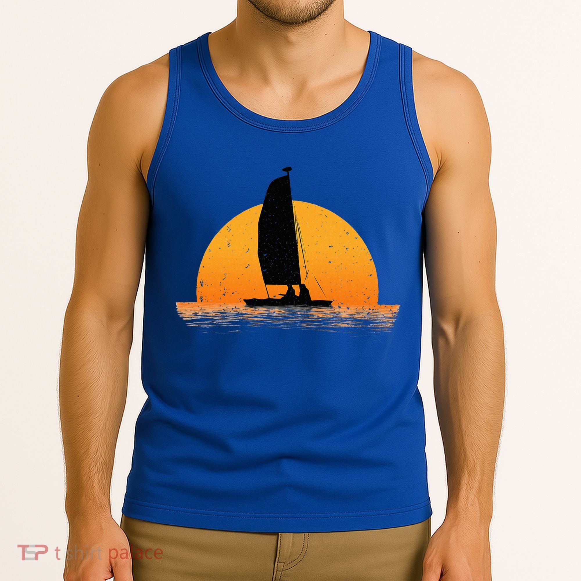 Cool Sailing Sail Boat Owner Sailboat Boating Tank Top