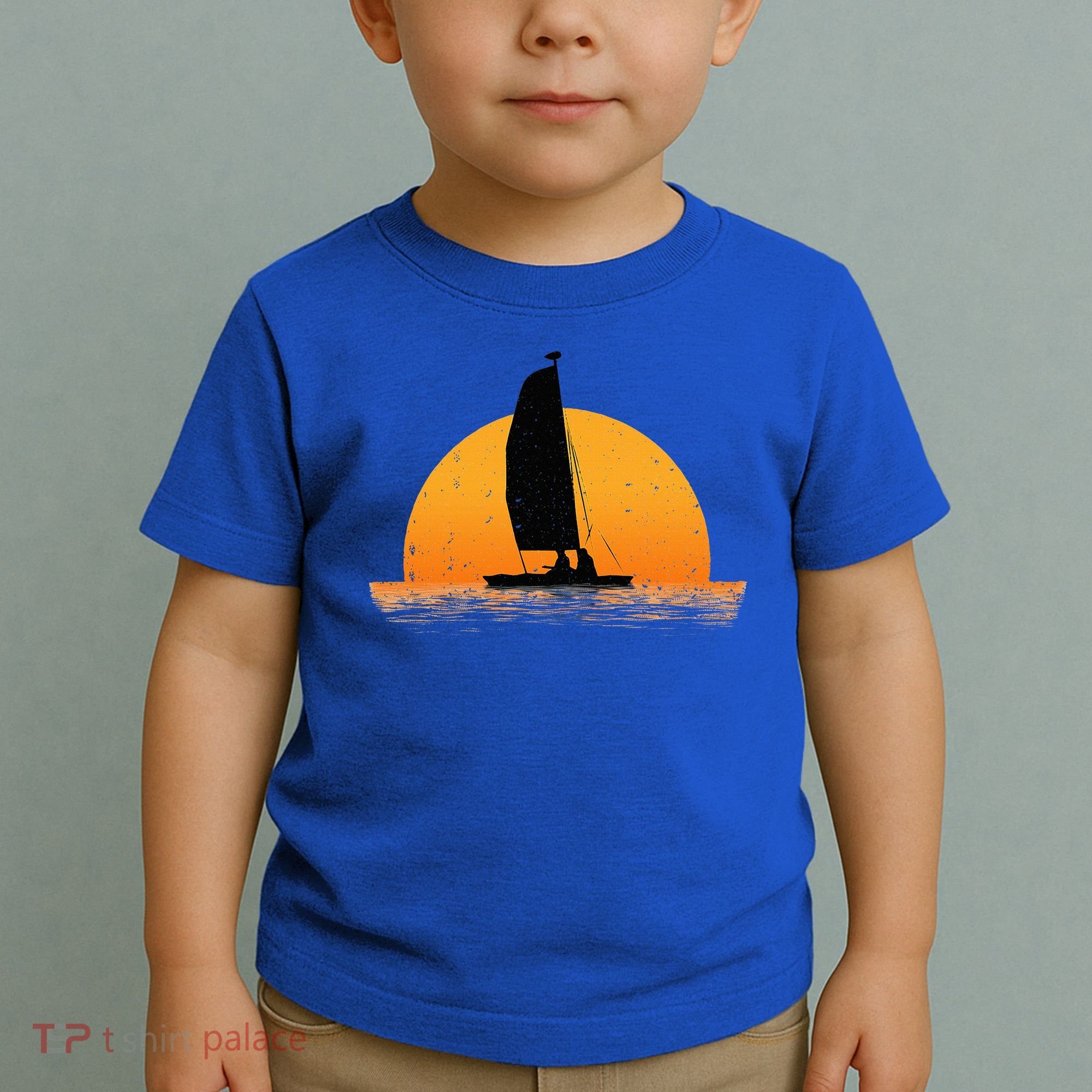 Cool Sailing Sail Boat Owner Sailboat Boating Toddler T-Shirt
