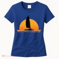 Cool Sailing Sail Boat Owner Sailboat Boating Women's T-Shirt thumb 0