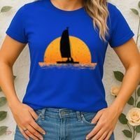 Cool Sailing Sail Boat Owner Sailboat Boating Women's T-Shirt thumb 2