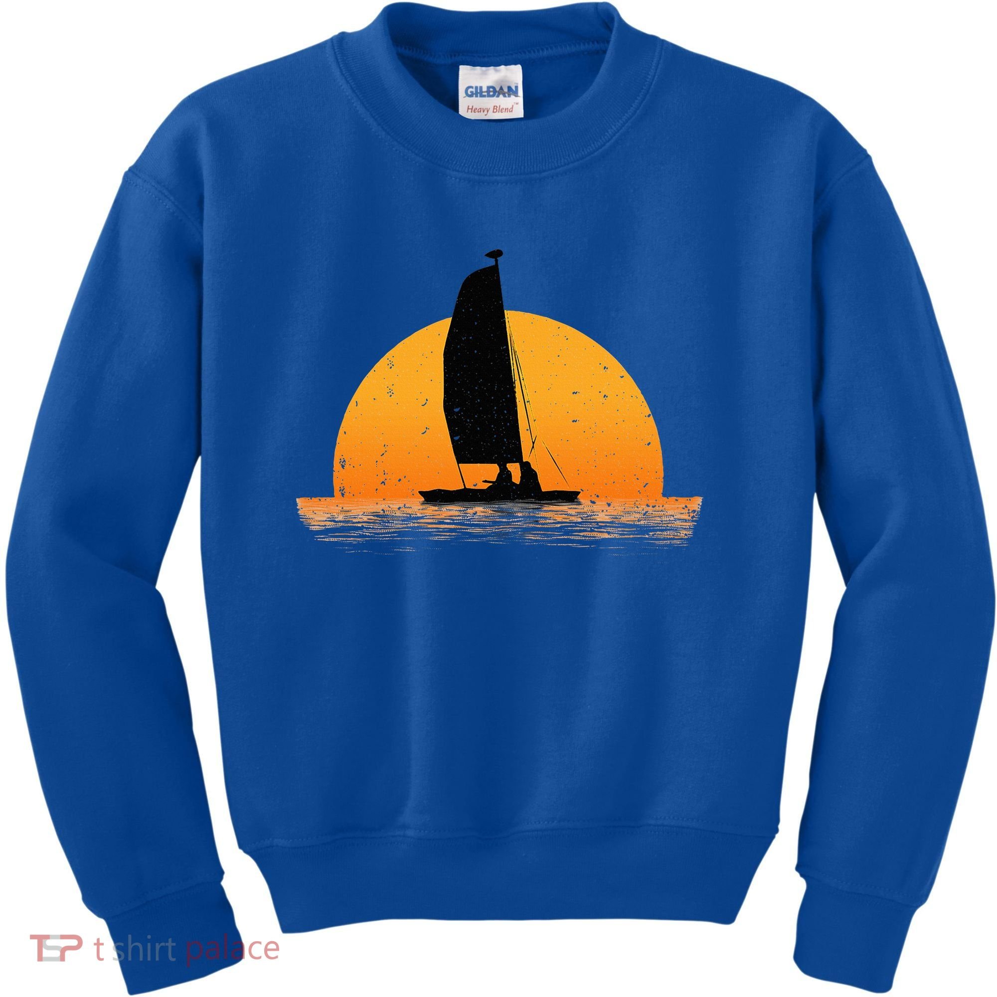 Cool Sailing Sail Boat Owner Sailboat Boating Kids Sweatshirt