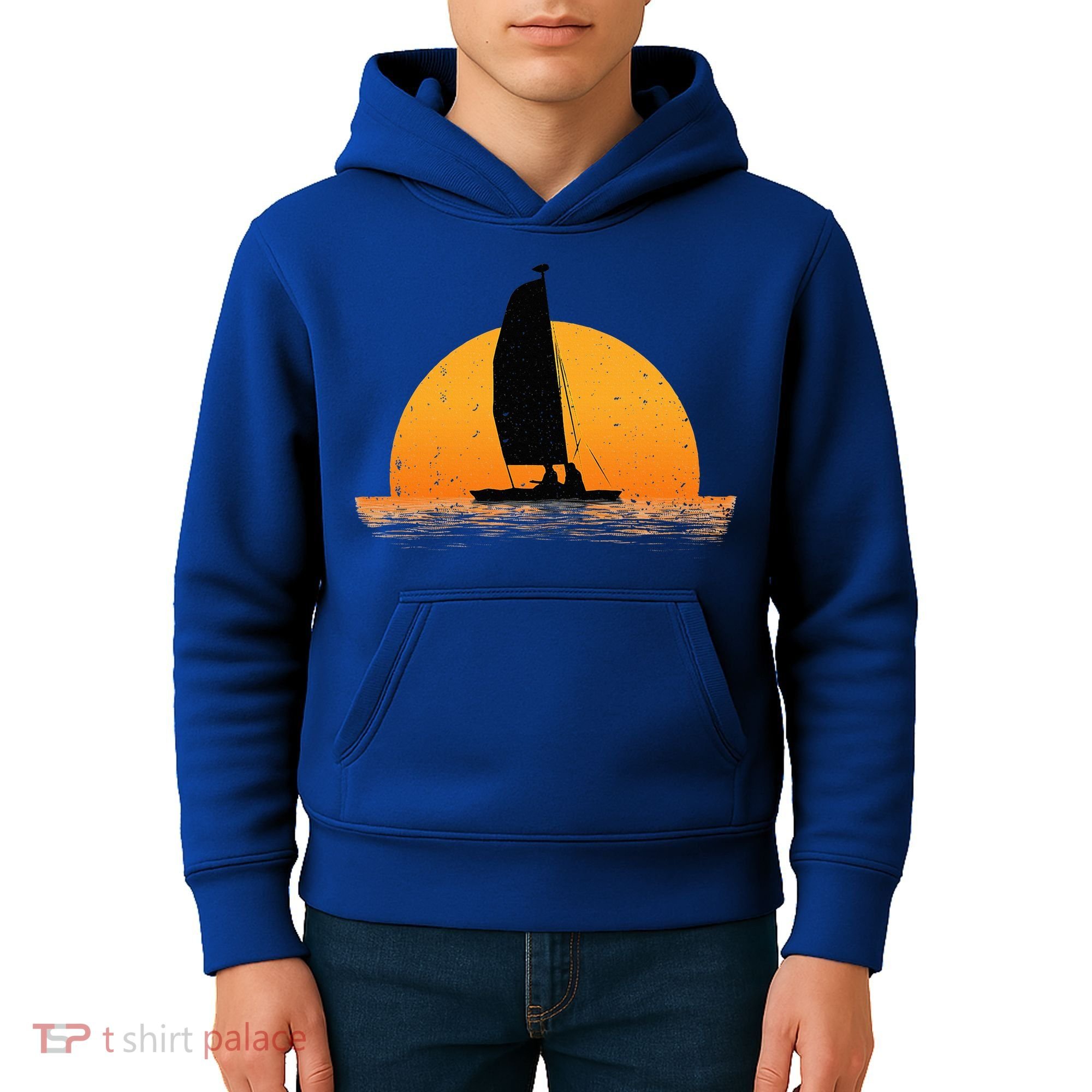 Cool Sailing Sail Boat Owner Sailboat Boating Kids Hoodie
