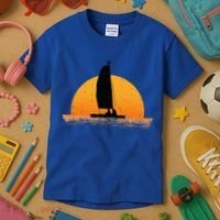 Cool Sailing Sail Boat Owner Sailboat Boating Kids T-Shirt thumb 3