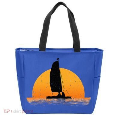 Cool Sailing Sail Boat Owner Sailboat Boating Tote Bag