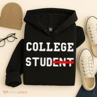 College Student Stud Funny College Gift Hoodie thumb 4