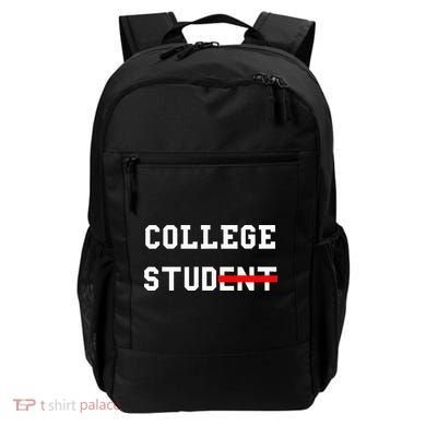 College Student Stud Funny College Gift Backpack