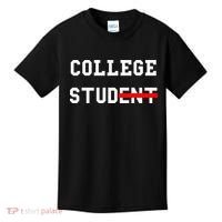 College Student Stud Funny College Gift Kids T-Shirt thumb 0