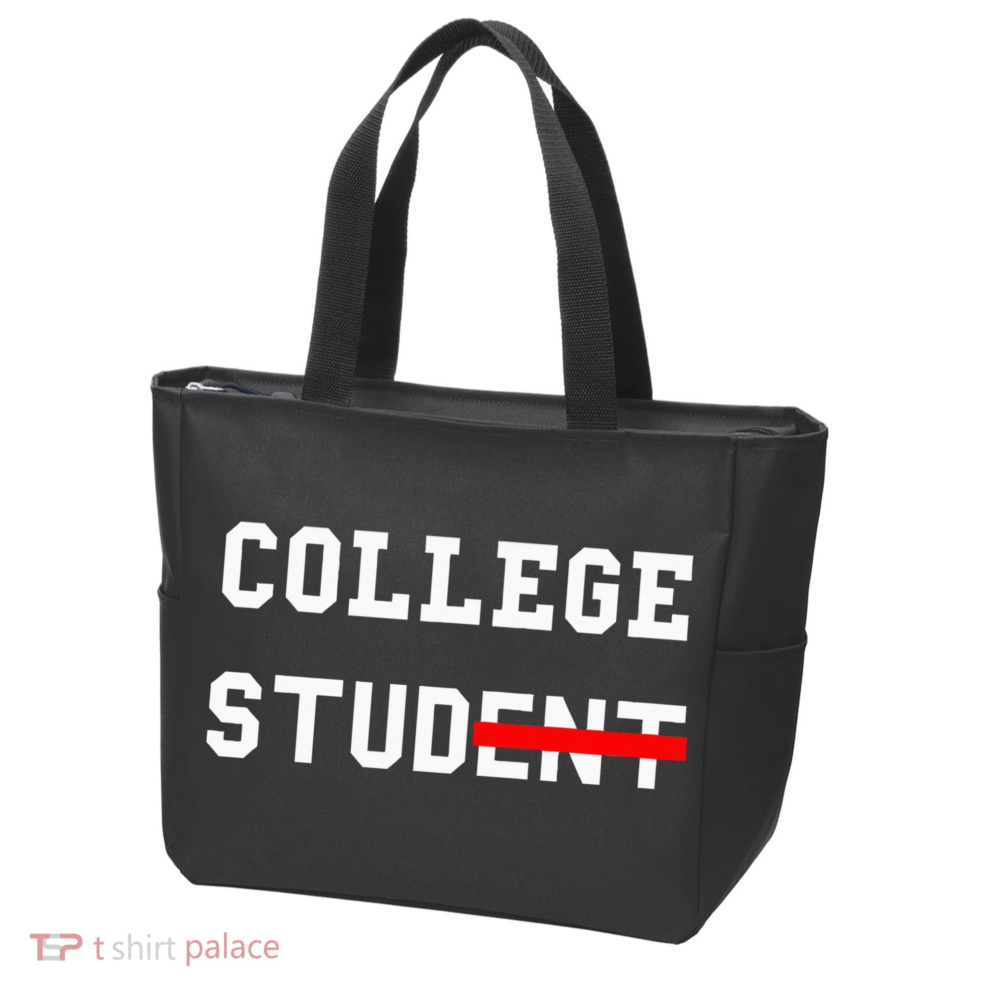 College Student Stud Funny College Gift Tote Bag