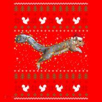 Cute Squirrel Santa's Hat Ugly Christmas Sweater Tee Xmas Gift Santa Hat thumb 1