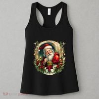 Christmas Spirit Santa Illustration Women's Tank Top thumb 3