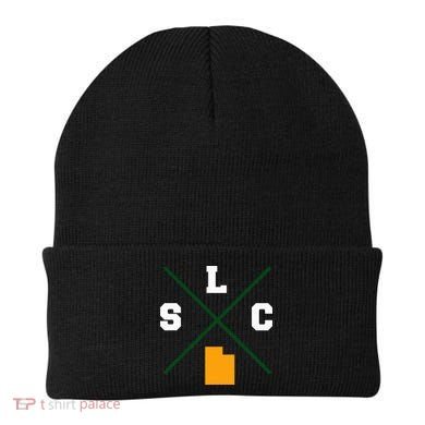 Classic Slc Salt Lake City Utah Beanie