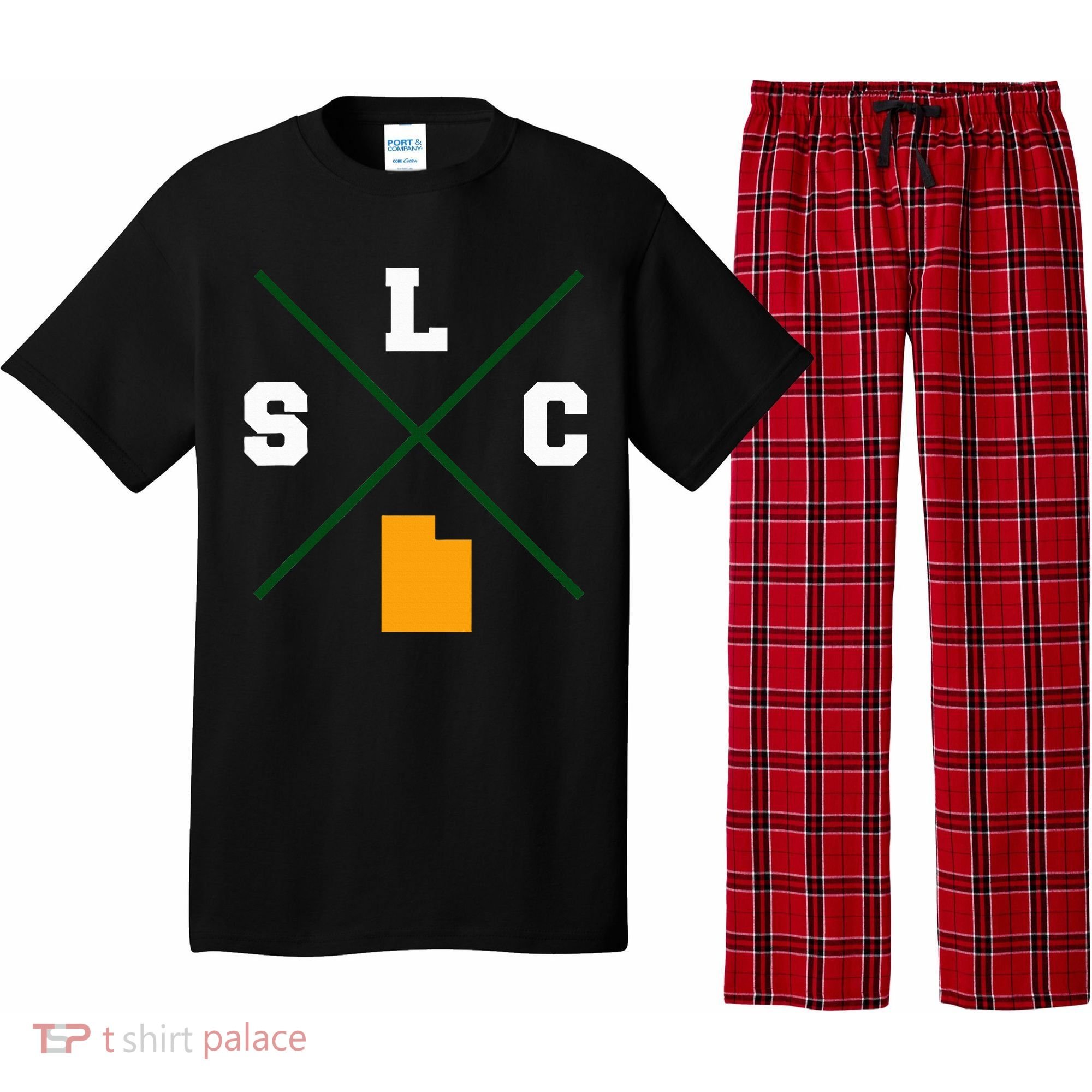 Classic Slc Salt Lake City Utah Pajama Set