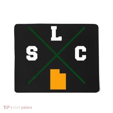 Classic Slc Salt Lake City Utah Mousepad