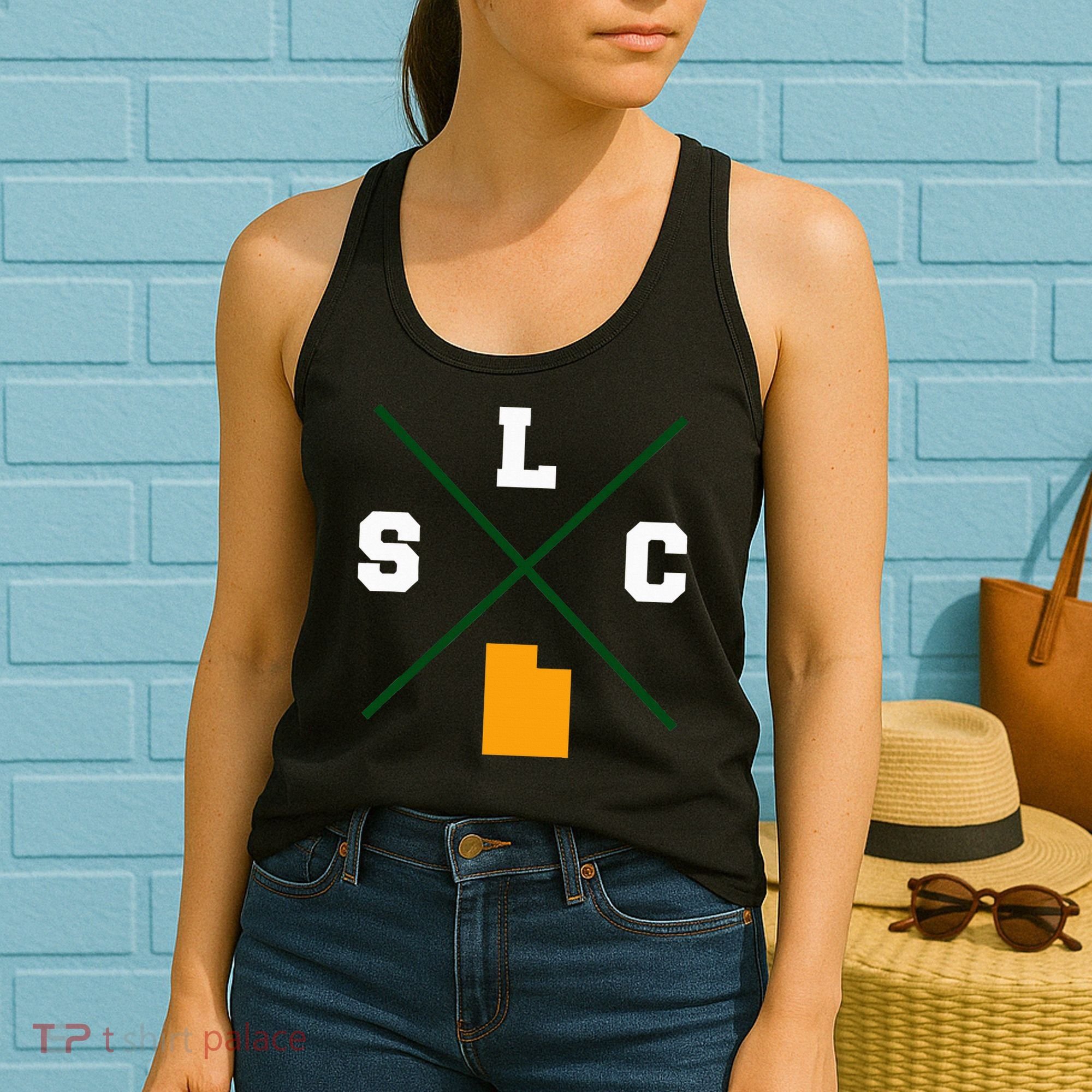 Classic Slc Salt Lake City Utah Women's Tank Top