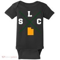Classic Slc Salt Lake City Utah Baby Bodysuit thumb 0