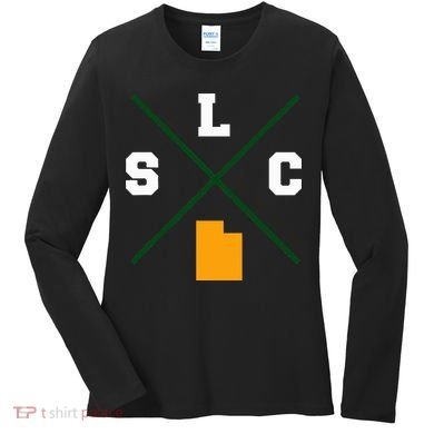 Classic Slc Salt Lake City Utah Women's Long Sleeve Shirt