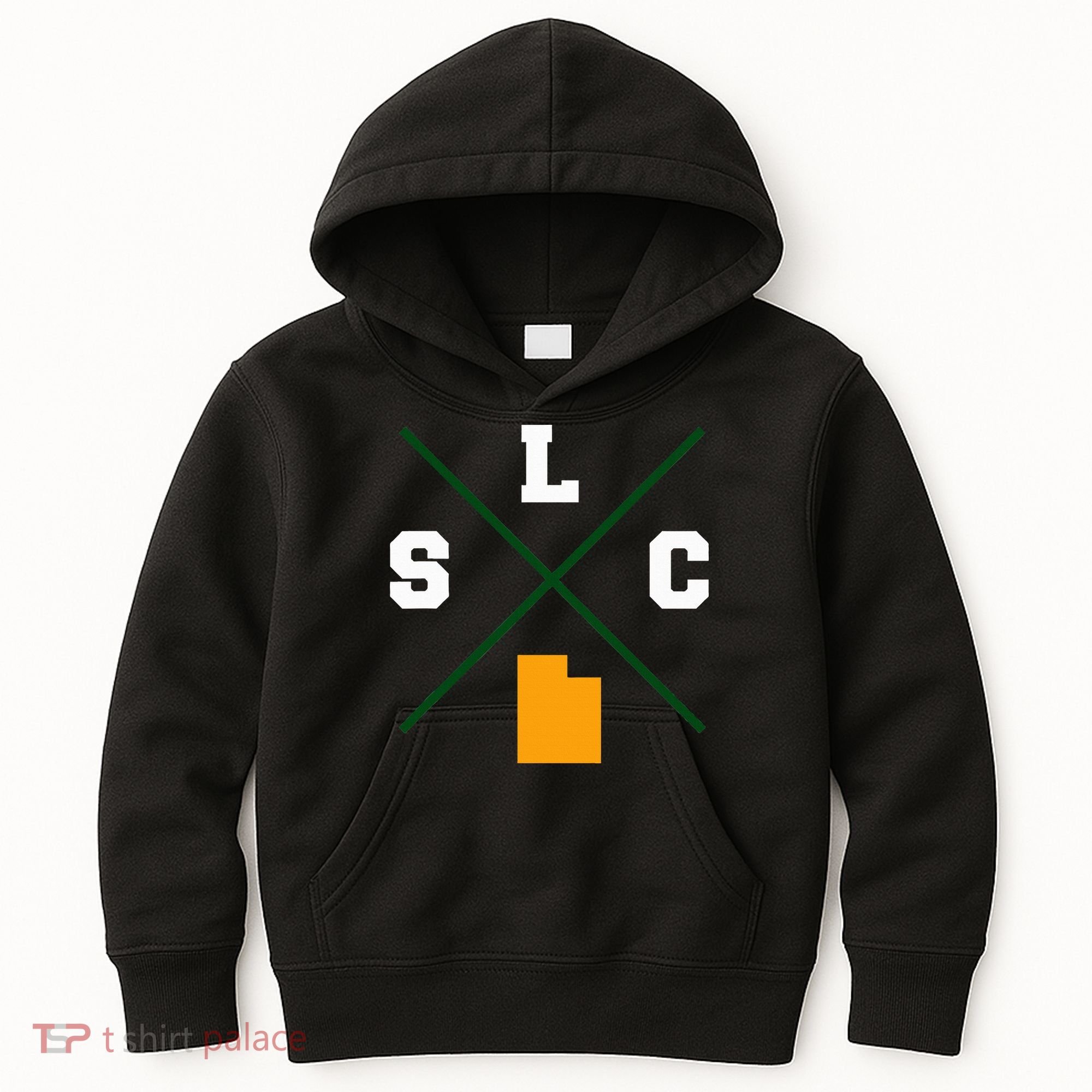 Classic Slc Salt Lake City Utah Kids Hoodie