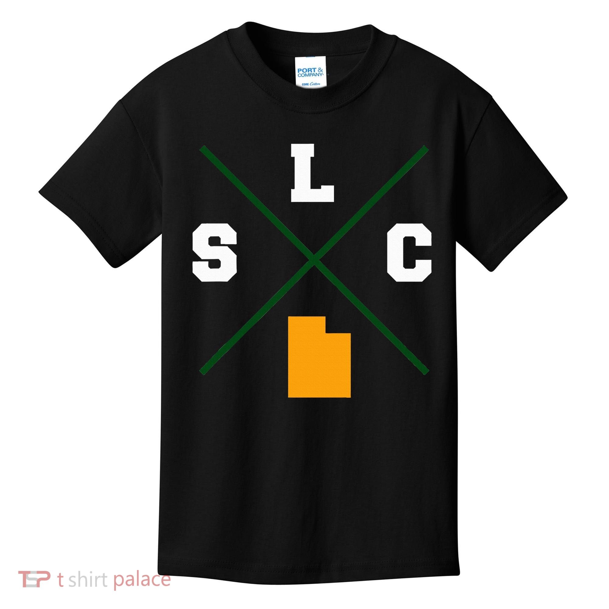 Classic Slc Salt Lake City Utah Kids T-Shirt
