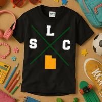 Classic Slc Salt Lake City Utah Kids T-Shirt thumb 3