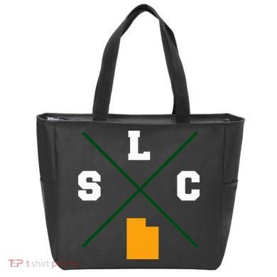 Classic Slc Salt Lake City Utah Tote Bag