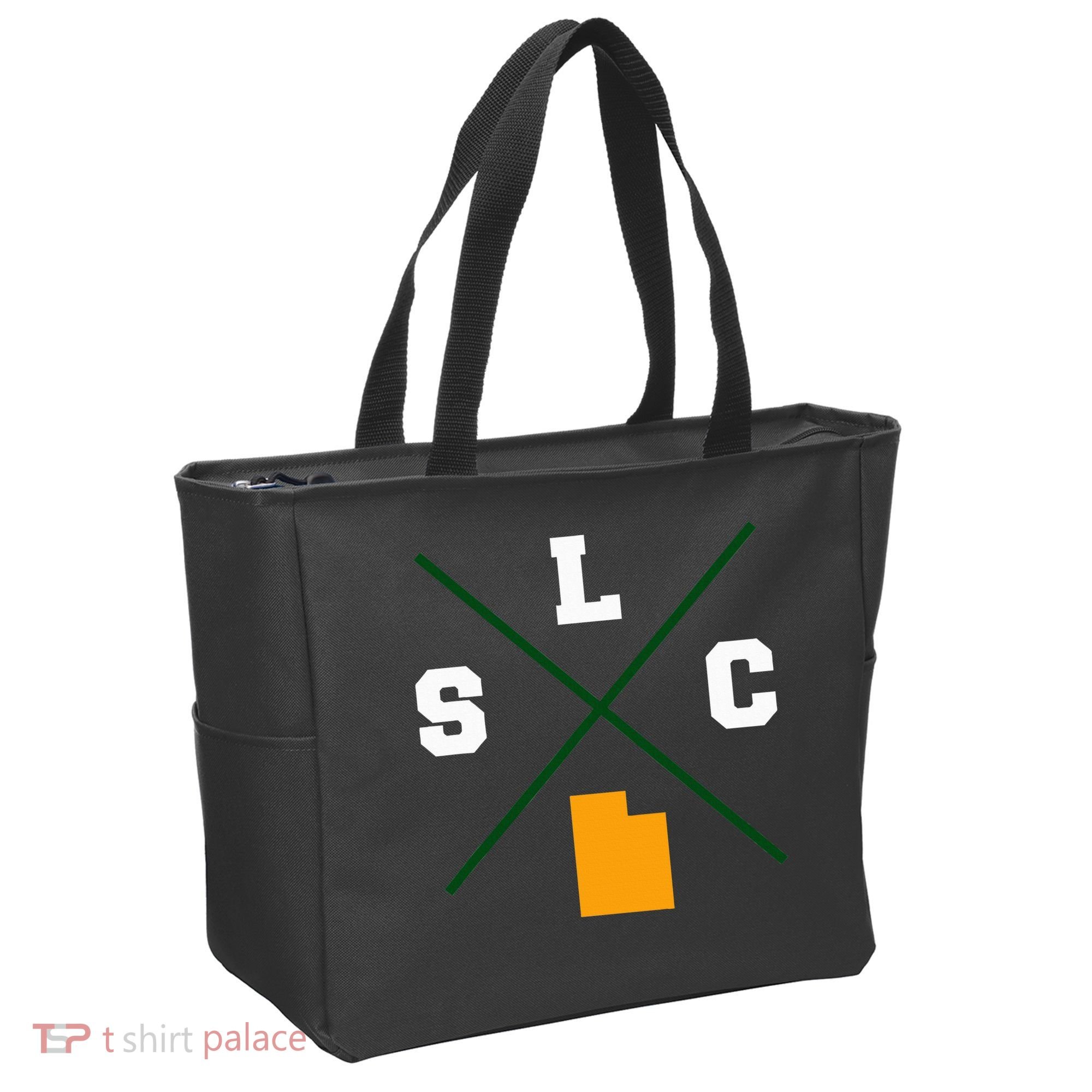 Classic Slc Salt Lake City Utah Tote Bag