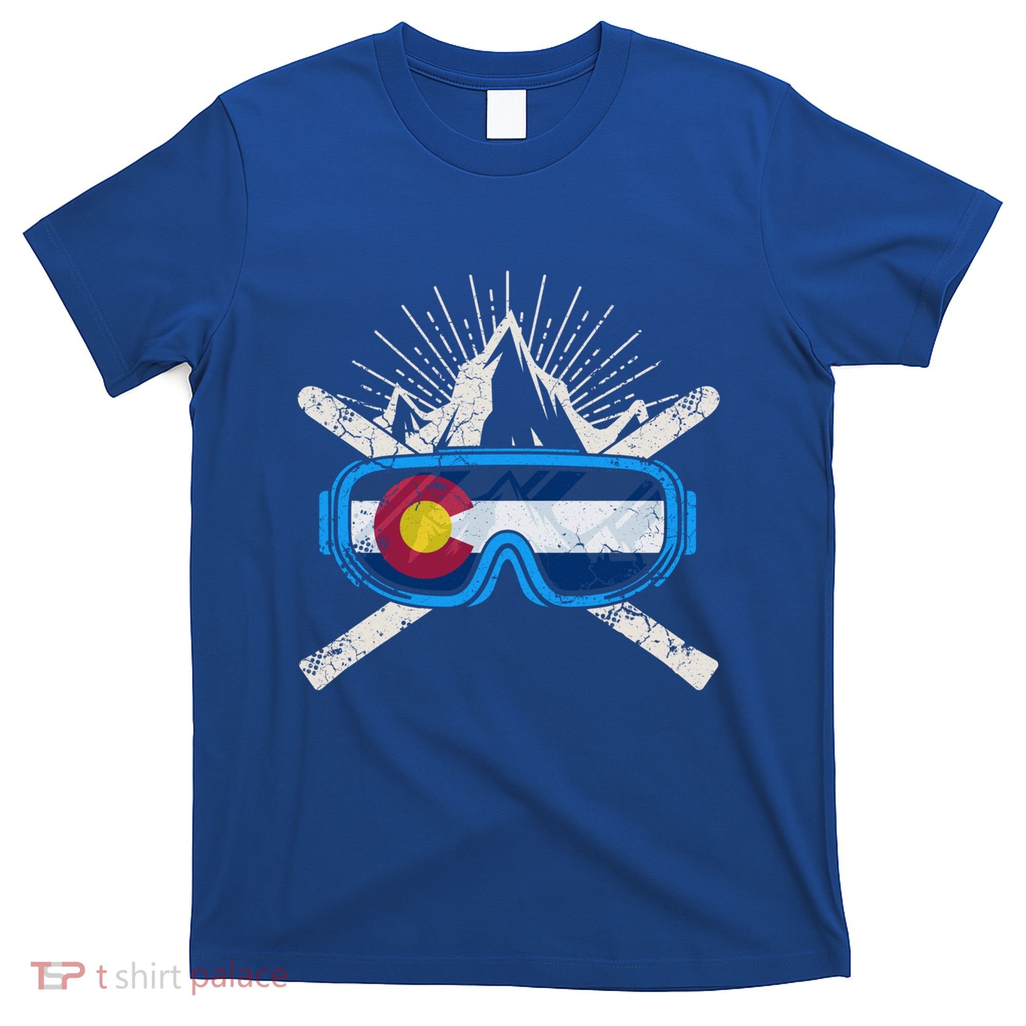 Colorado Skiing Ski Cute Gift Hooded Gift T-Shirt