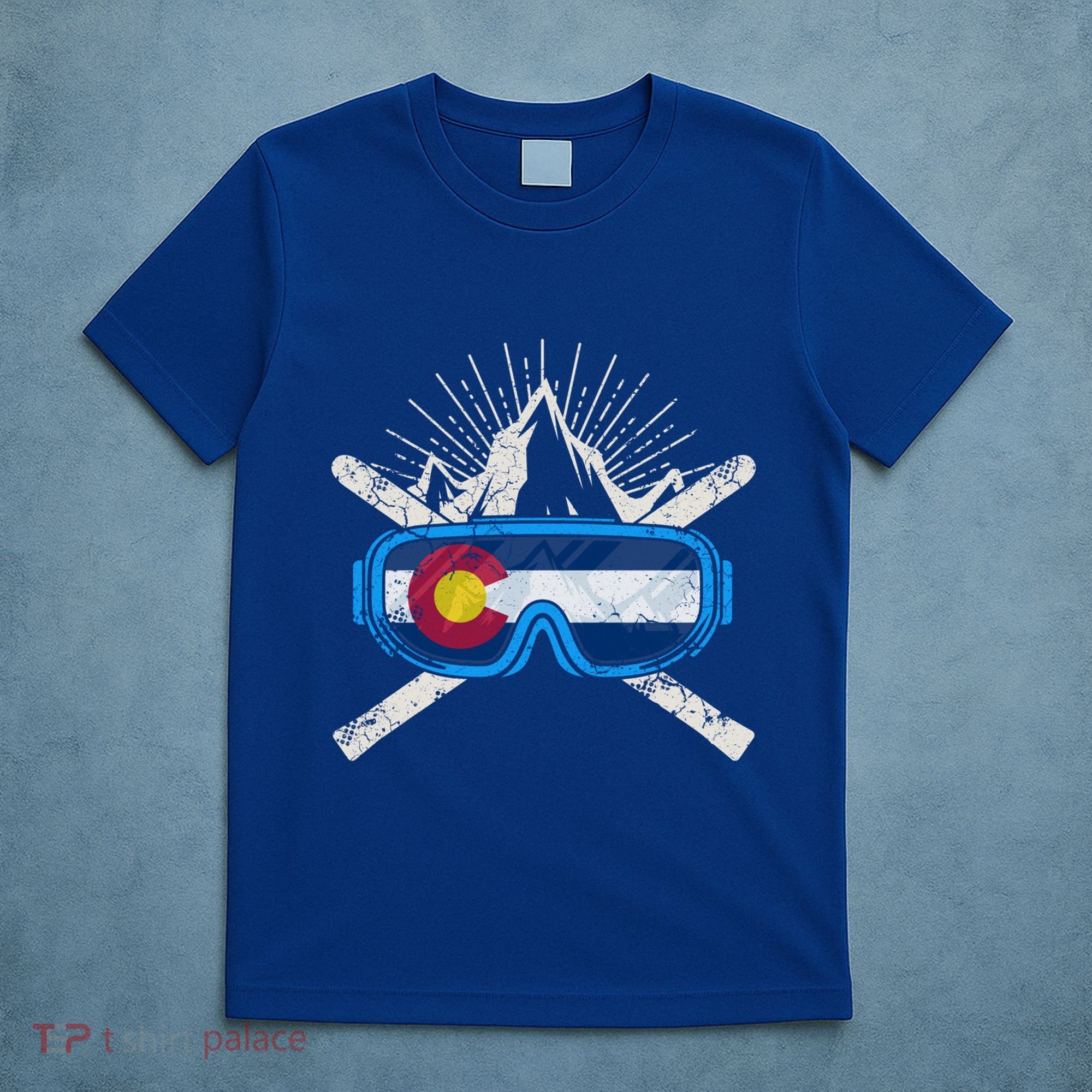 Colorado Skiing Ski Cute Gift Hooded Gift T-Shirt