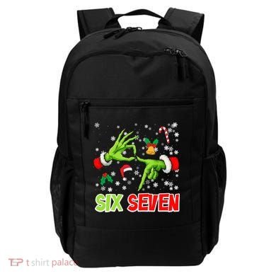 Christmas Six Seven 67 Funny Meme 6 7 Xmas Backpack