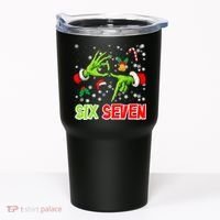 Christmas Six Seven 67 Funny Meme 6 7 Xmas Tumbler thumb 0