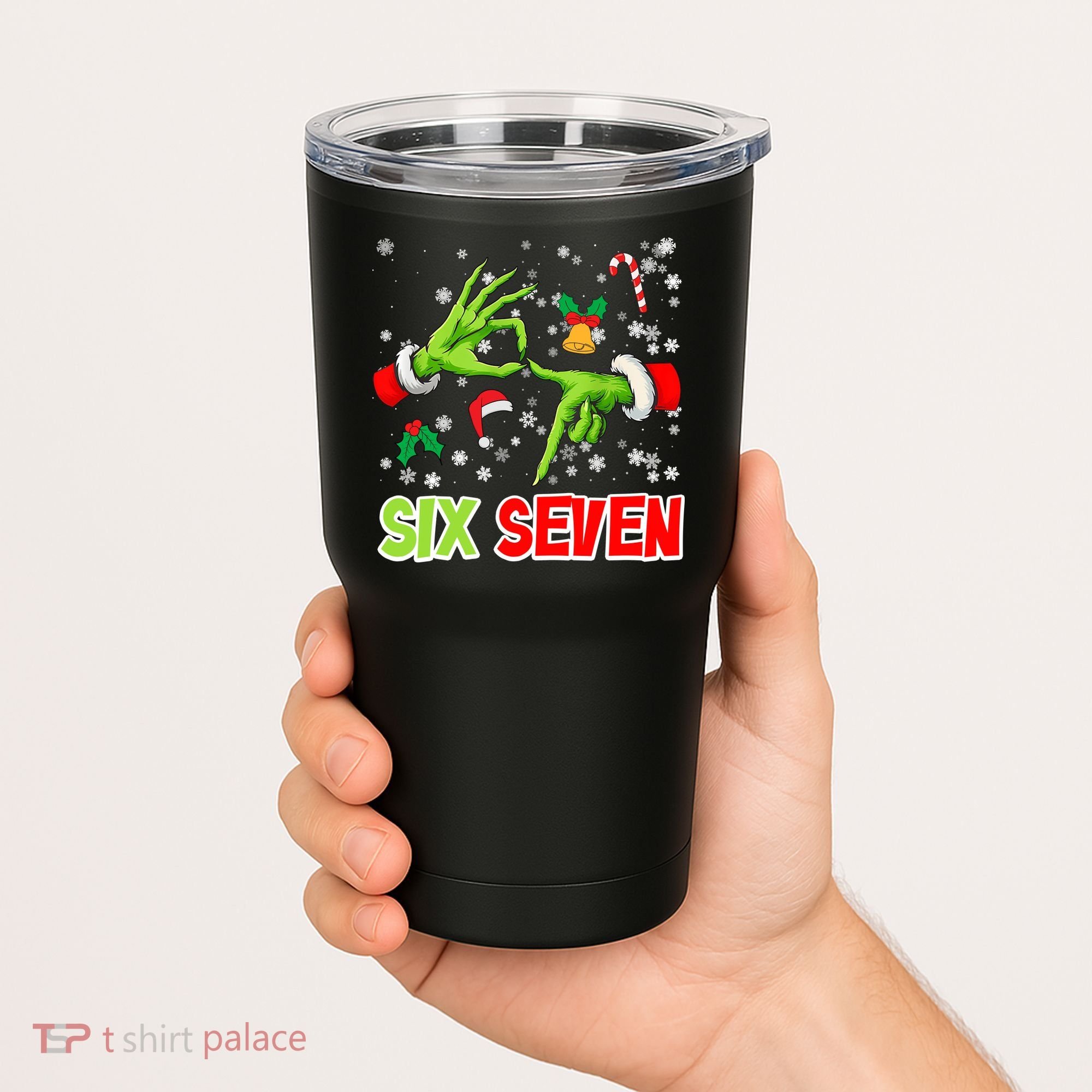 Christmas Six Seven 67 Funny Meme 6 7 Xmas Tumbler