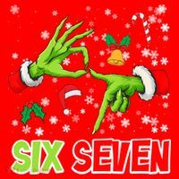 Christmas Six Seven 67 Funny Meme 6 7 Xmas Santa Hat thumb 1