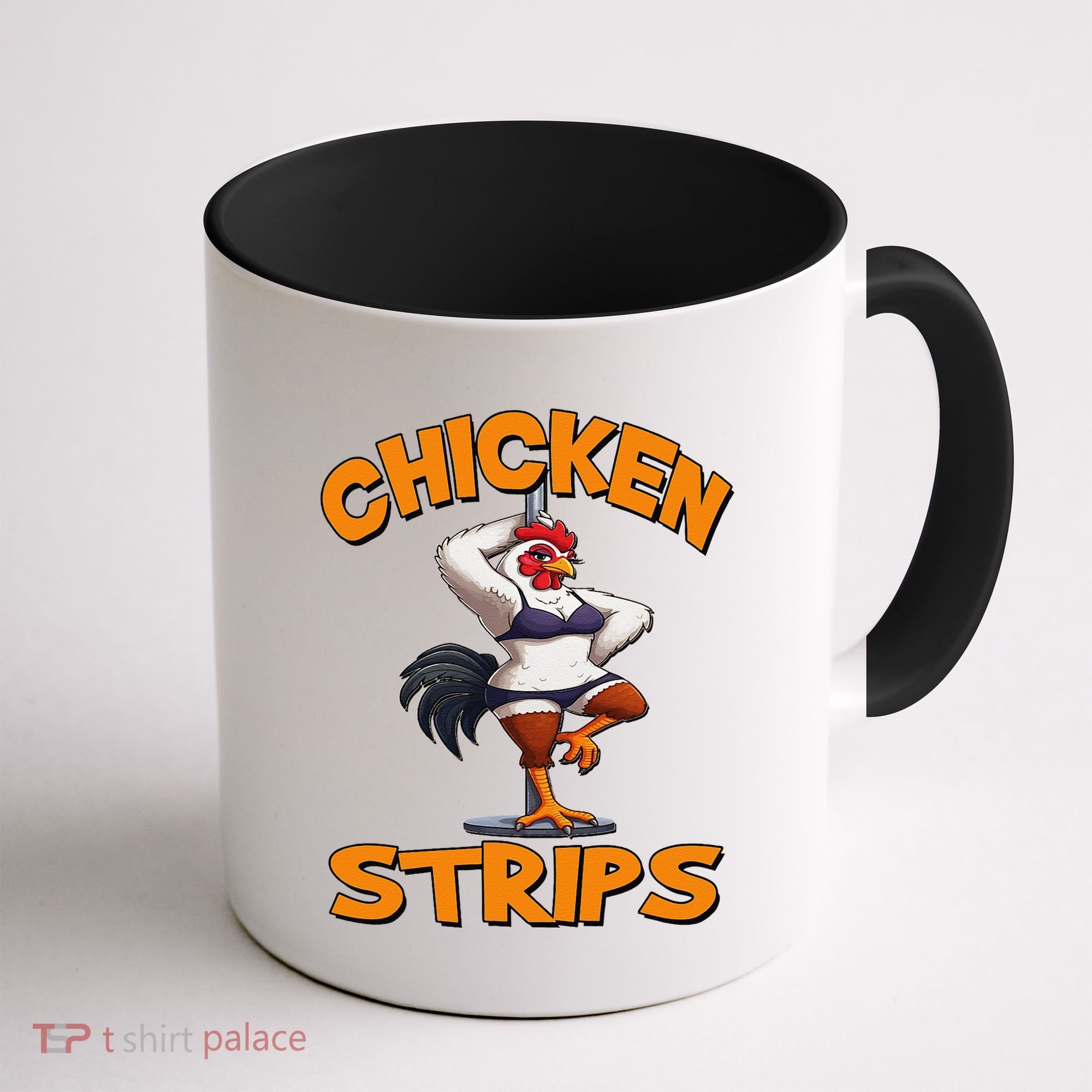 Chicken Strips Stripping Chicken Coffee Mug