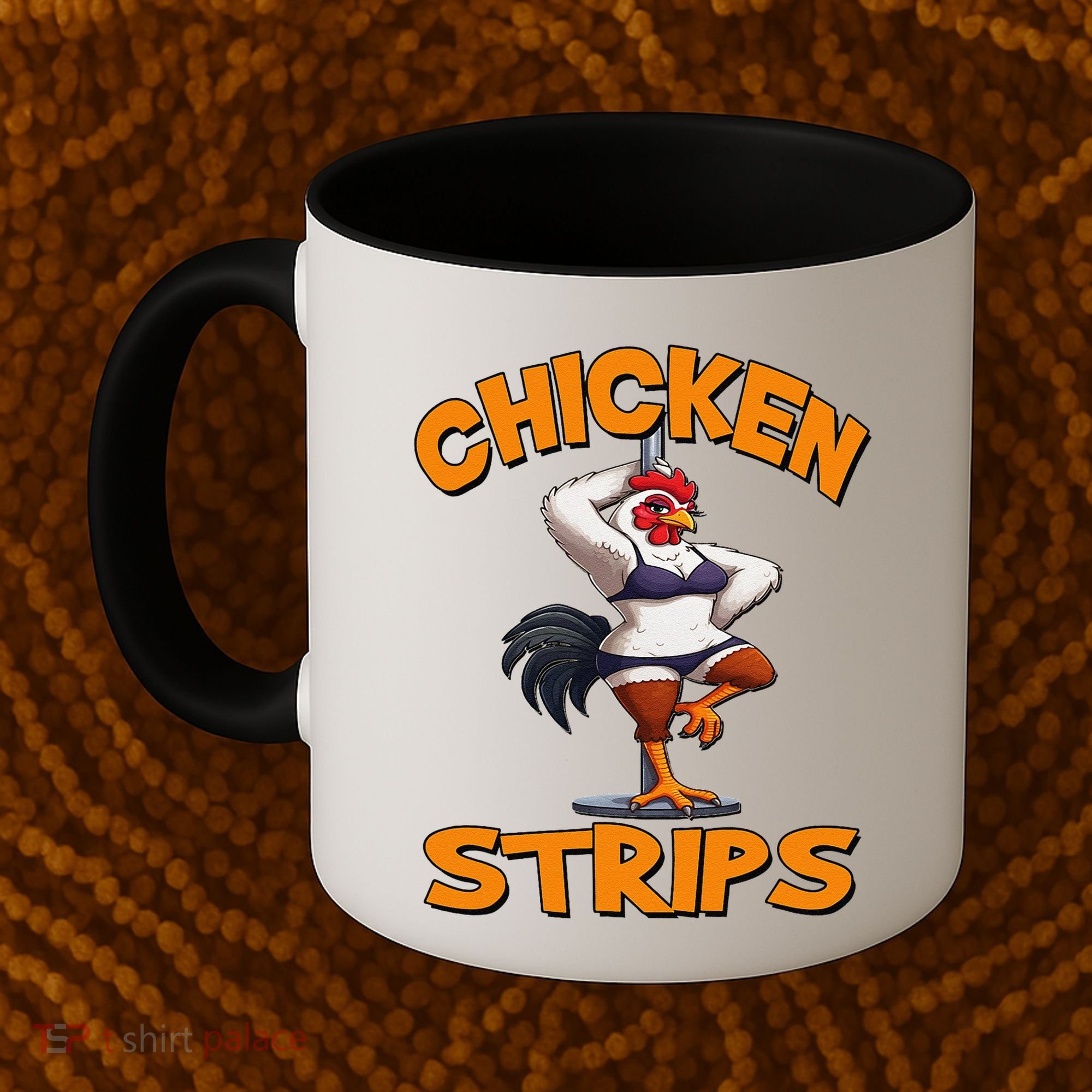 Chicken Strips Stripping Chicken Coffee Mug