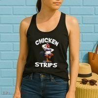 Chicken Strips Stripping Chicken Women's Tank Top thumb 2