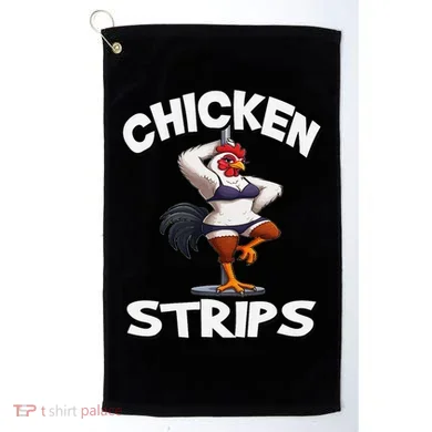 Chicken Strips Stripping Chicken Golf Towel