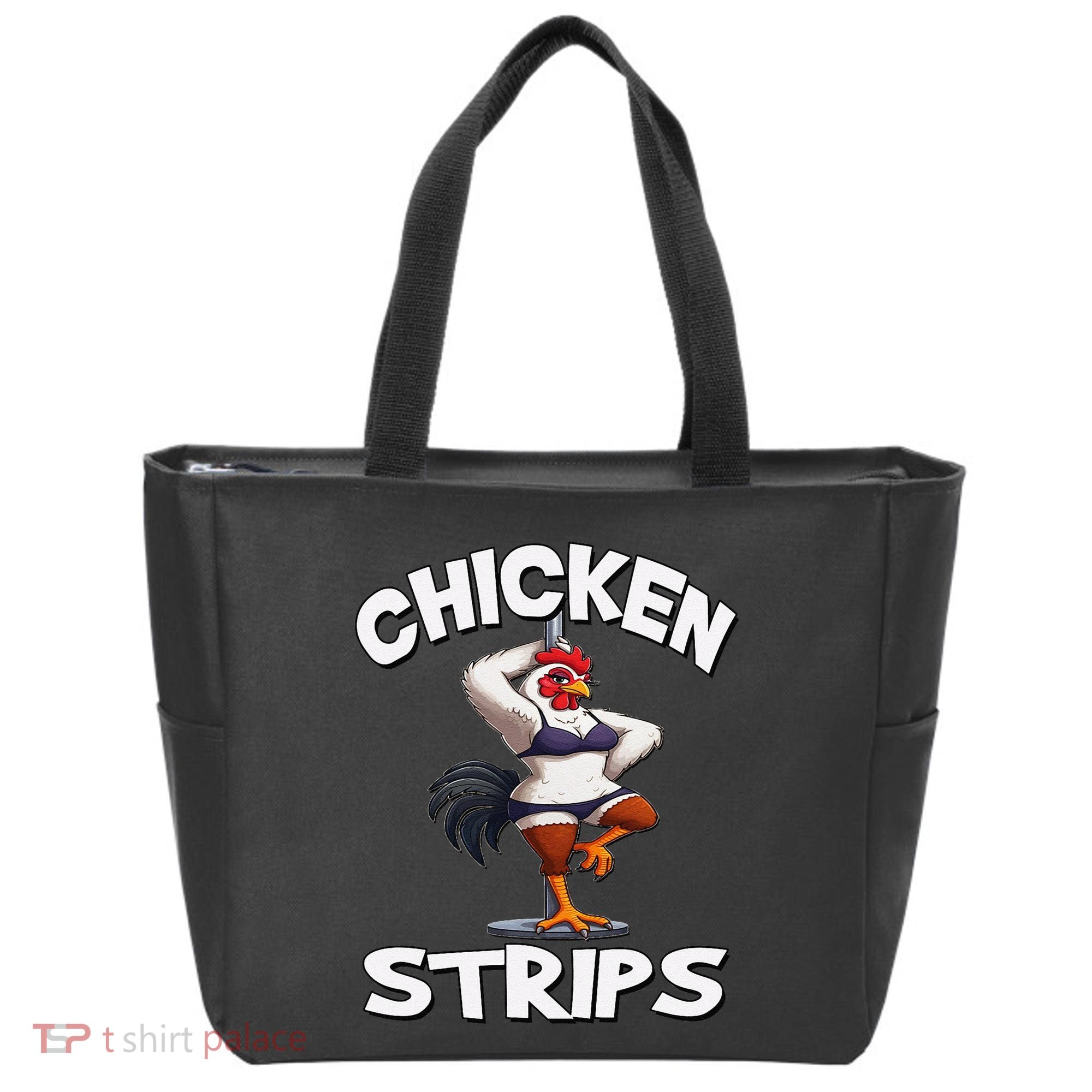 Chicken Strips Stripping Chicken Tote Bag
